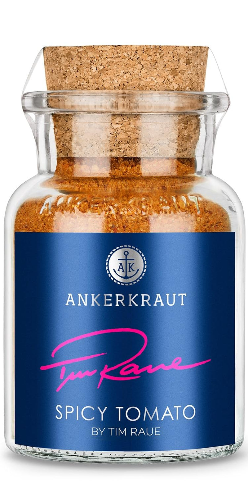 Ankerkraut Smoky Fries de Tim Raue, divers ingrédients pour pommes frites, pommes gourmandes avec arôme raffiné, 145 g dans un verre Korkenglas