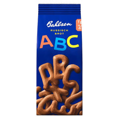 Pain Russe ABC Bahlsen - Paquet de 12 - Biscuits Lettres Croquants (12 x 100g)