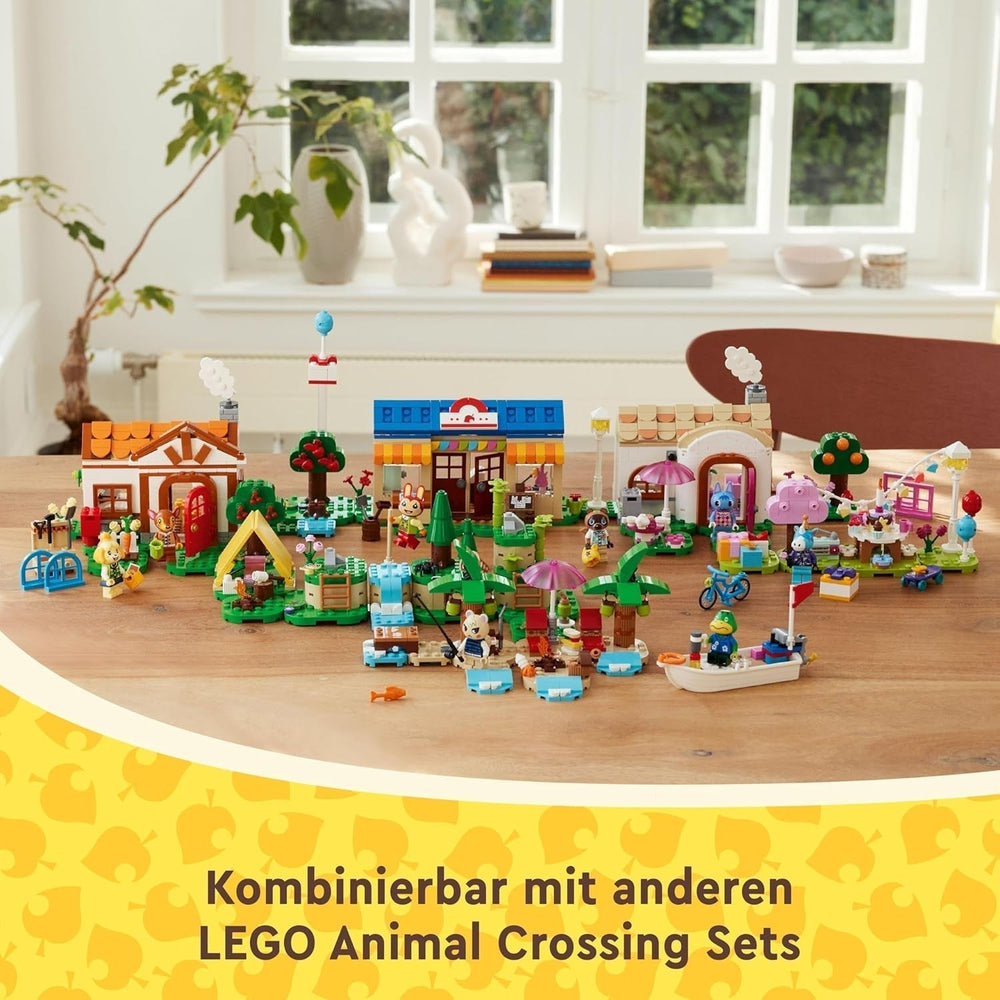 Ensemble LEGO Animal Crossing Nook's Shop et Sophie's House, jouet créatif pour enfants avec 2 mini figurines de la série de jeux vidéo, cadeau pour filles et garçons à partir de 7 ans 77050 Jeux de construction Besuche den LEGO-Store