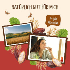 Biscuits à l'avoine et au chocolat bio Allos | Biscuit croquant au chocolat et à l'avoine entière | Sucrer au miel 6 x 130g