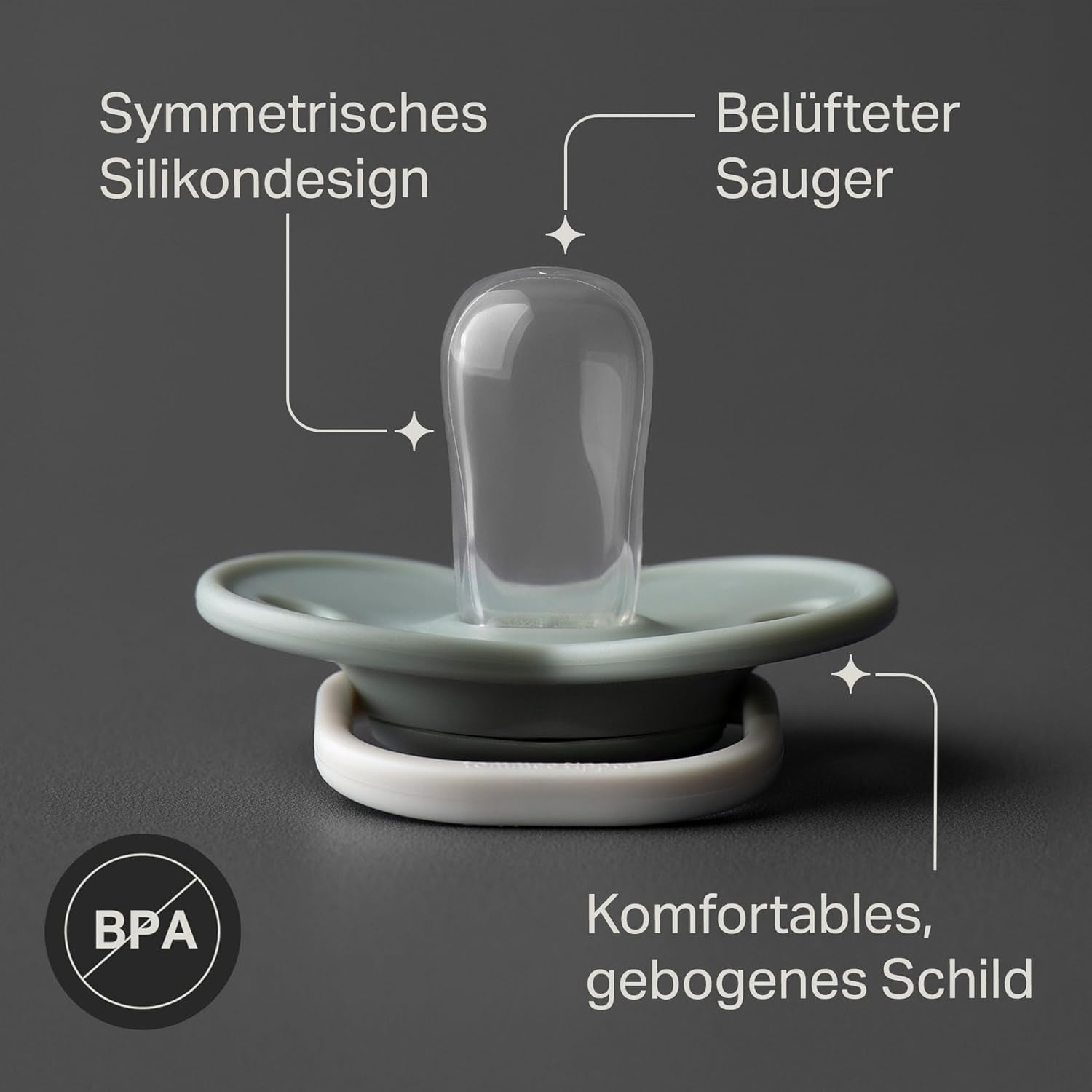 Tommee Tippee Anytime Suces, 0-6 mois, paquet de 6 sucettes symétriques, sans BPA