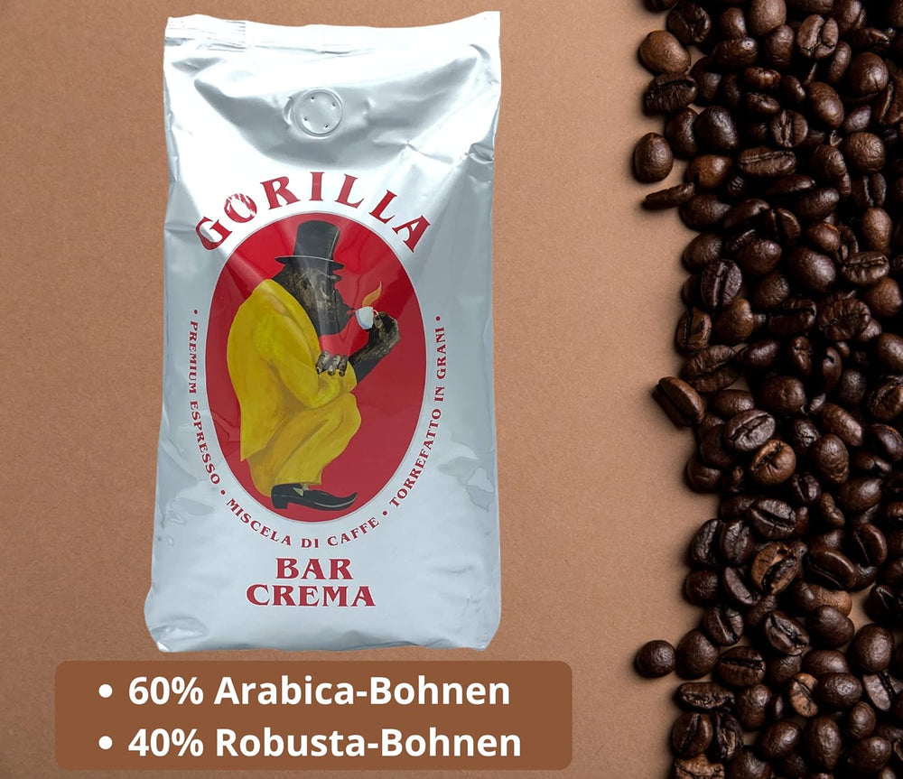 Gorilla Espresso Bar Crème 3x 1000g Produits de pâtisserie Joerges + Jassas | Café Gorille | Gorille Espresso