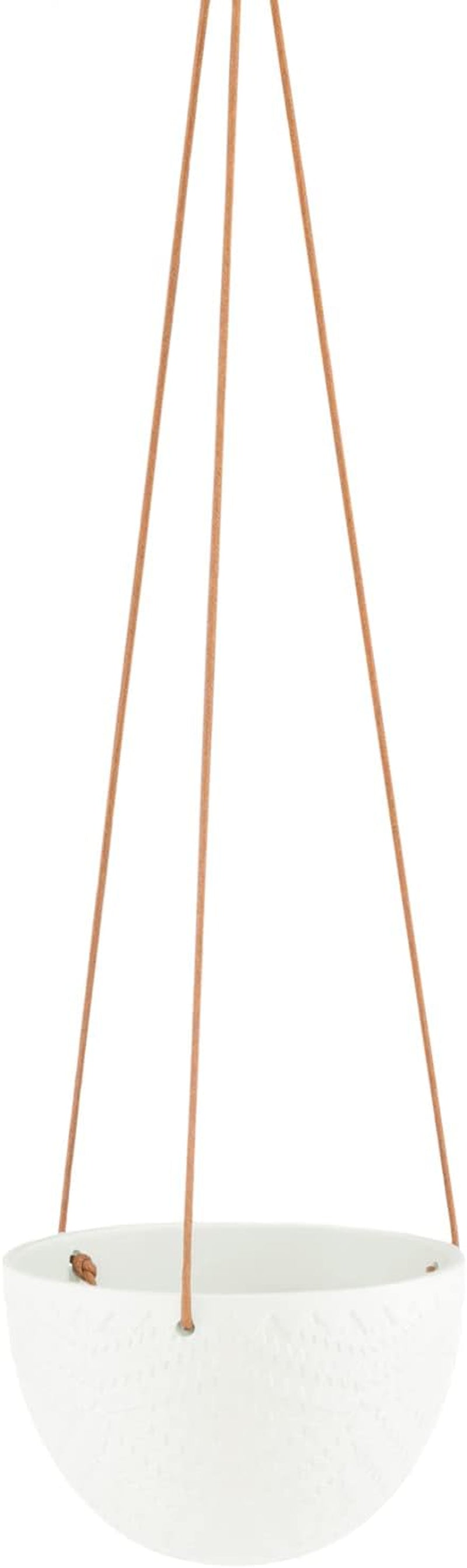 Ghiveci de flori ceramic AmeliaHome, ghiveci suspendat, decorativ Lokai verde mentă