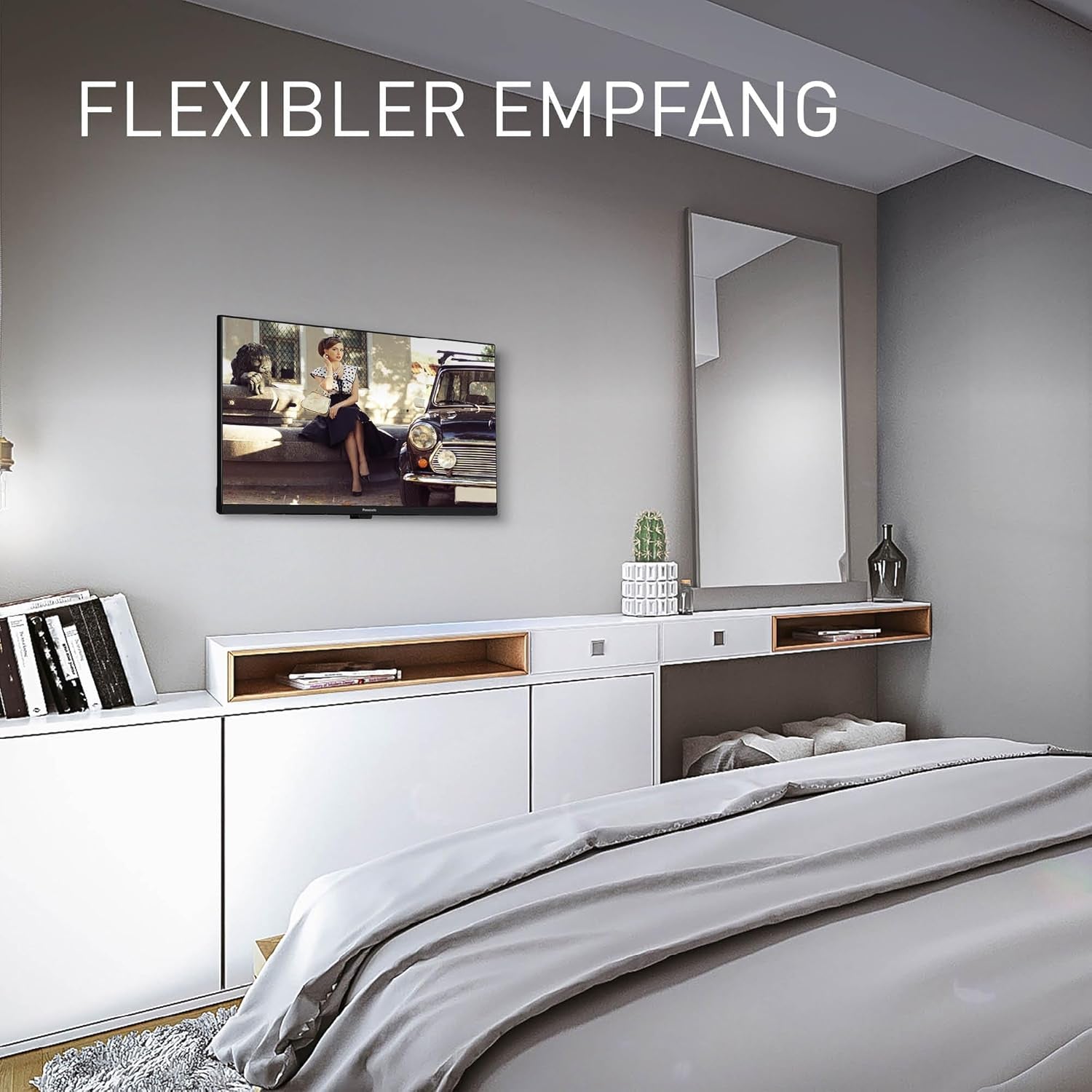 Panasonic TS-32N30AEZ, televizor LED HD seria N30 de 32 de inci, 2024, player media USB, contrast ridicat, tuner triplu HD, HDMI, opțiune de montare pe perete, ramă subțire, pentru o experiență vizuală excepțională