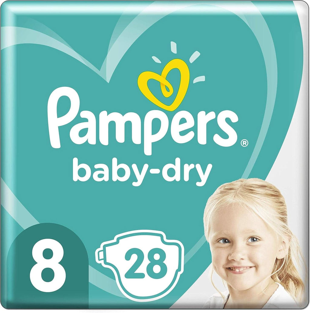 Scutece Pampers, versiunea clasica, diverse marimi Mama si Copilul Naty Shop 8 (28 buc)