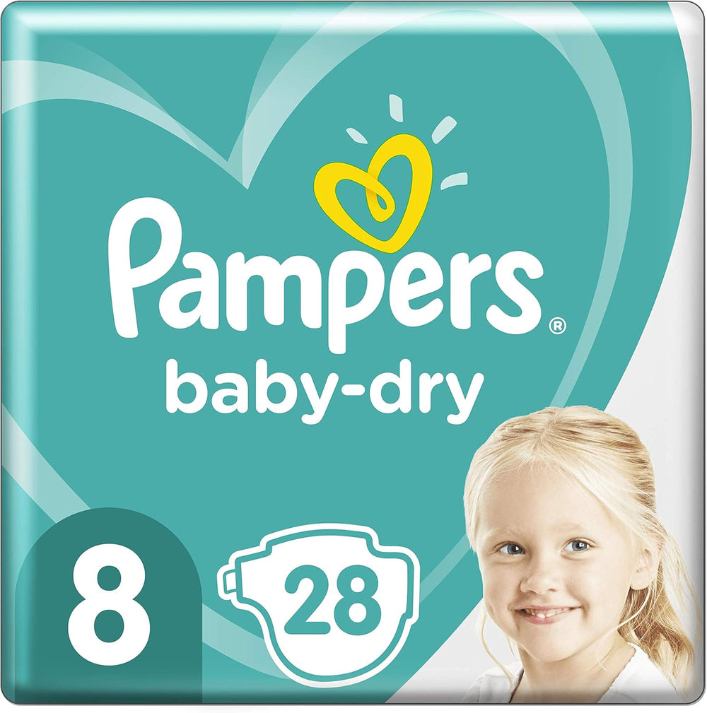 Couches Pampers 81657566 Pantalon Baby-Dry, blanc