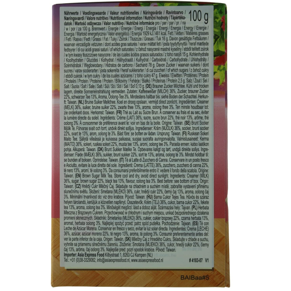 15:15 - Ceai cu lapte și zahăr brun Okinawa - (1 x 100 g)