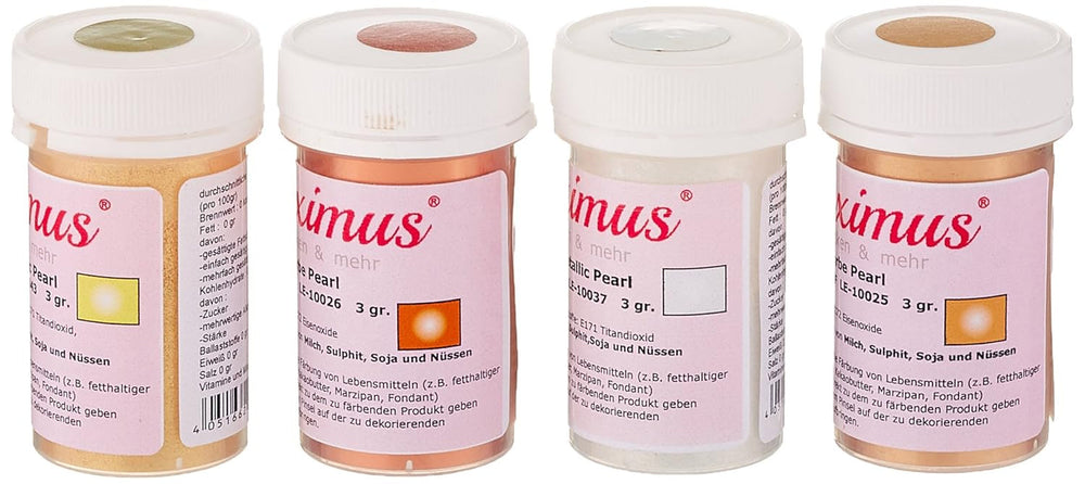 Vopsea pulbere bronz cupru argint auriu 4 x 3G