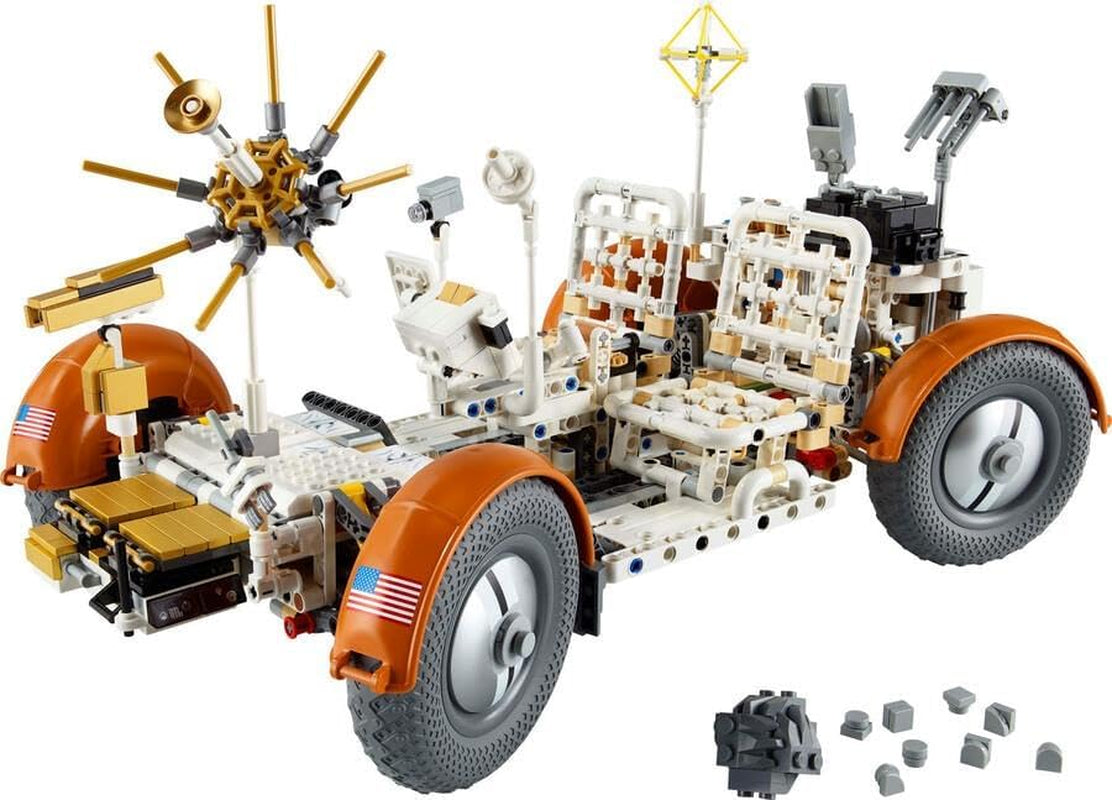 LEGO Technic NASA Apollo Lunar Roving Vehicle (LRV), modèle de Rover lunaire pour adultes, objet de collection spatial pour les amateurs de sciences, jouet de construction, modèle de véhicule spatial 42182 Ensembles de construction Besuche den LEGO-Store