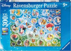 Ravensburger Puzzle 80536 - Disney Soap Bubbles, 300 piese puzzle jigsaw pentru fanii Disney cu vârsta de peste 9 ani Puzzle Naty Shop Titlu implicit