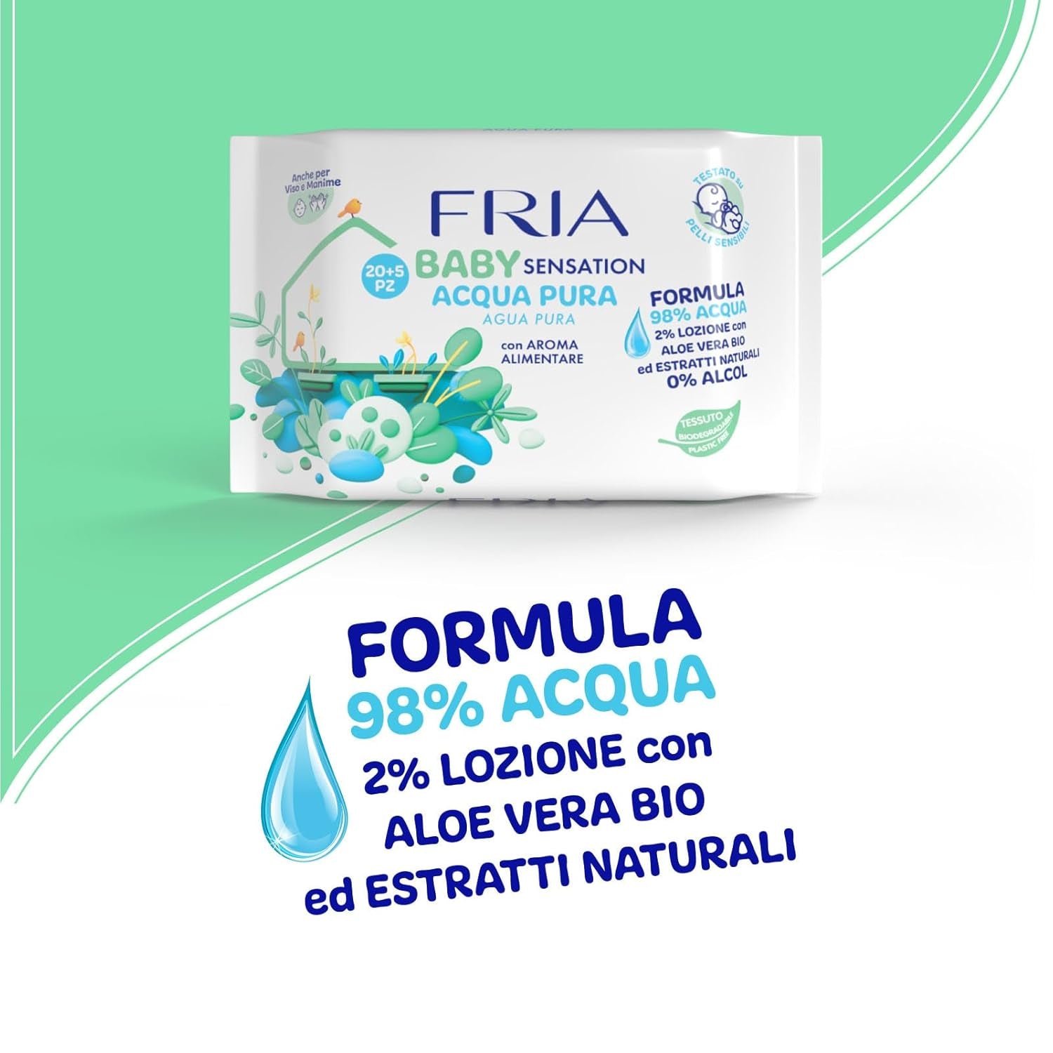 Tampons Baby Sensation, 25 pièces