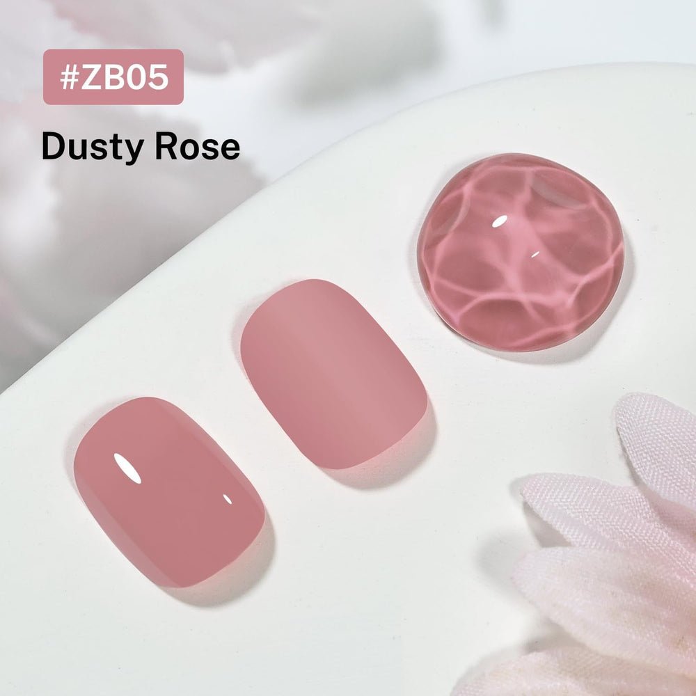 JODSONE Oja Roz Pădure 16,5 ml, Volum Mare, Oja Roz Deschis cu Uscare Rapidă, Culoare de Lungă Durată și Uscare Rapidă, Nail Art DIY, Manichiură Acasă, Cadou pentru Femei