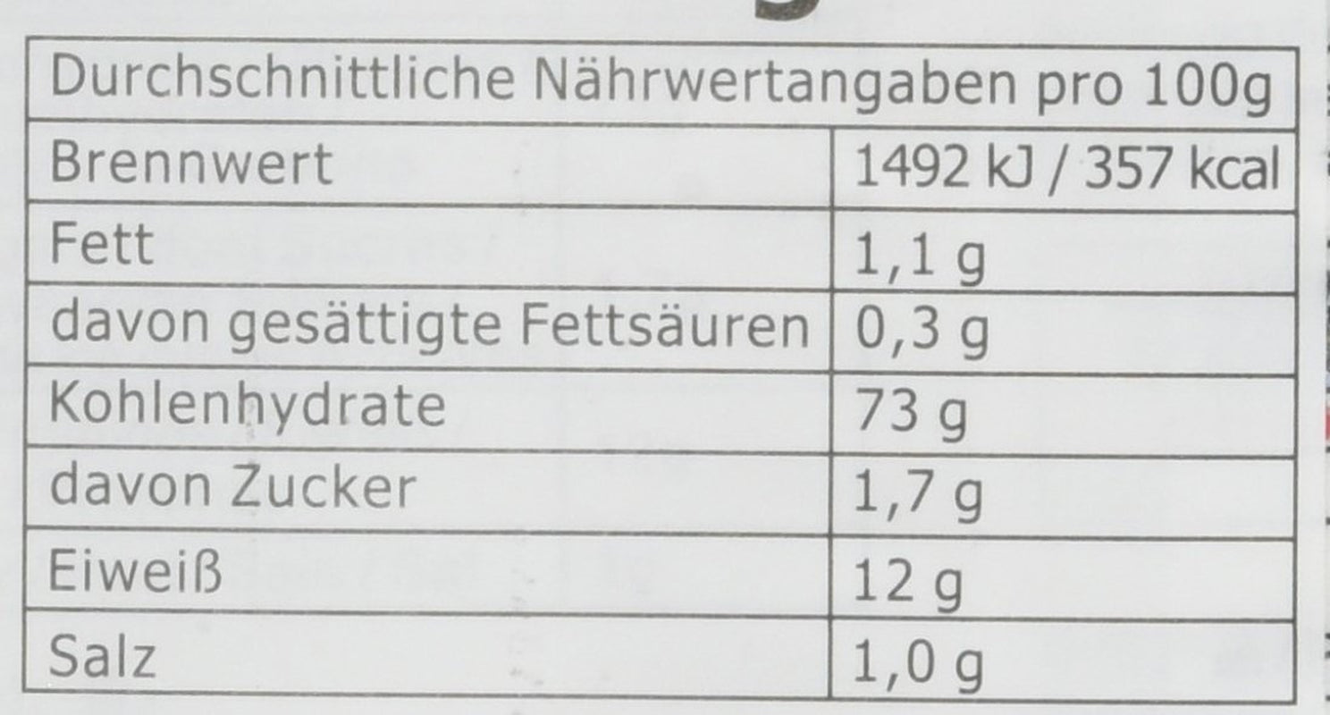 Nouilles de blé (Qingtian), paquet de 6 (6 paquets x 400 g)