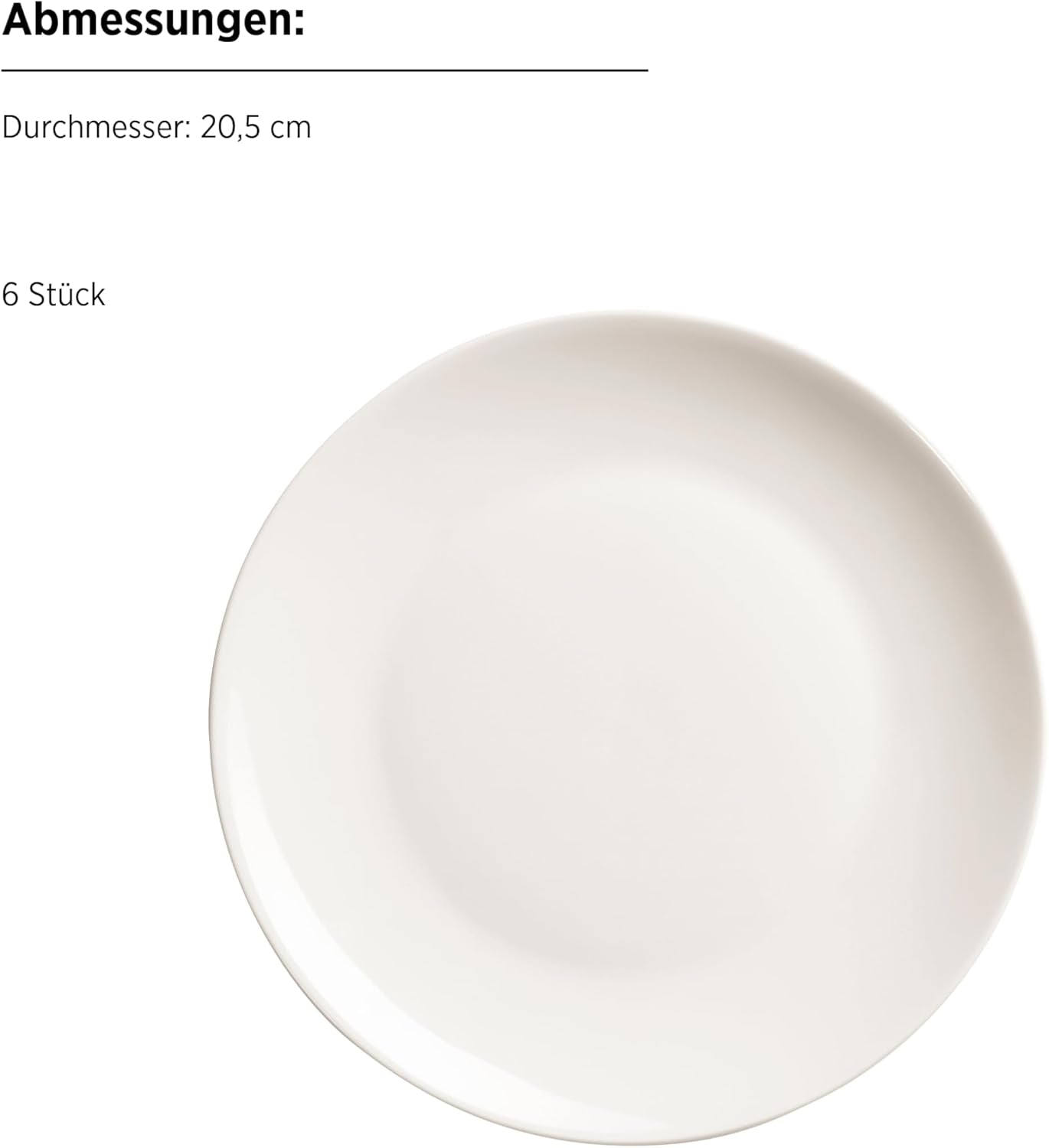 MÄSER 934105 Série Belmira, Service à Café Classique pour 6 Personnes, Service à Café 18 Pièces, Intemporel, Élégant, Délicat, Porcelaine, Blanc