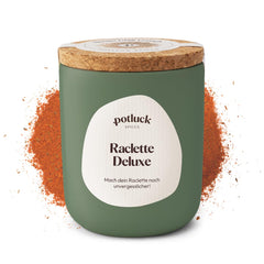 Repas-partage | Raclette Gewürz | Würzmischung im Keramiktopf | 70g | Végétalien, sans gluten et avec des ingrédients naturels
