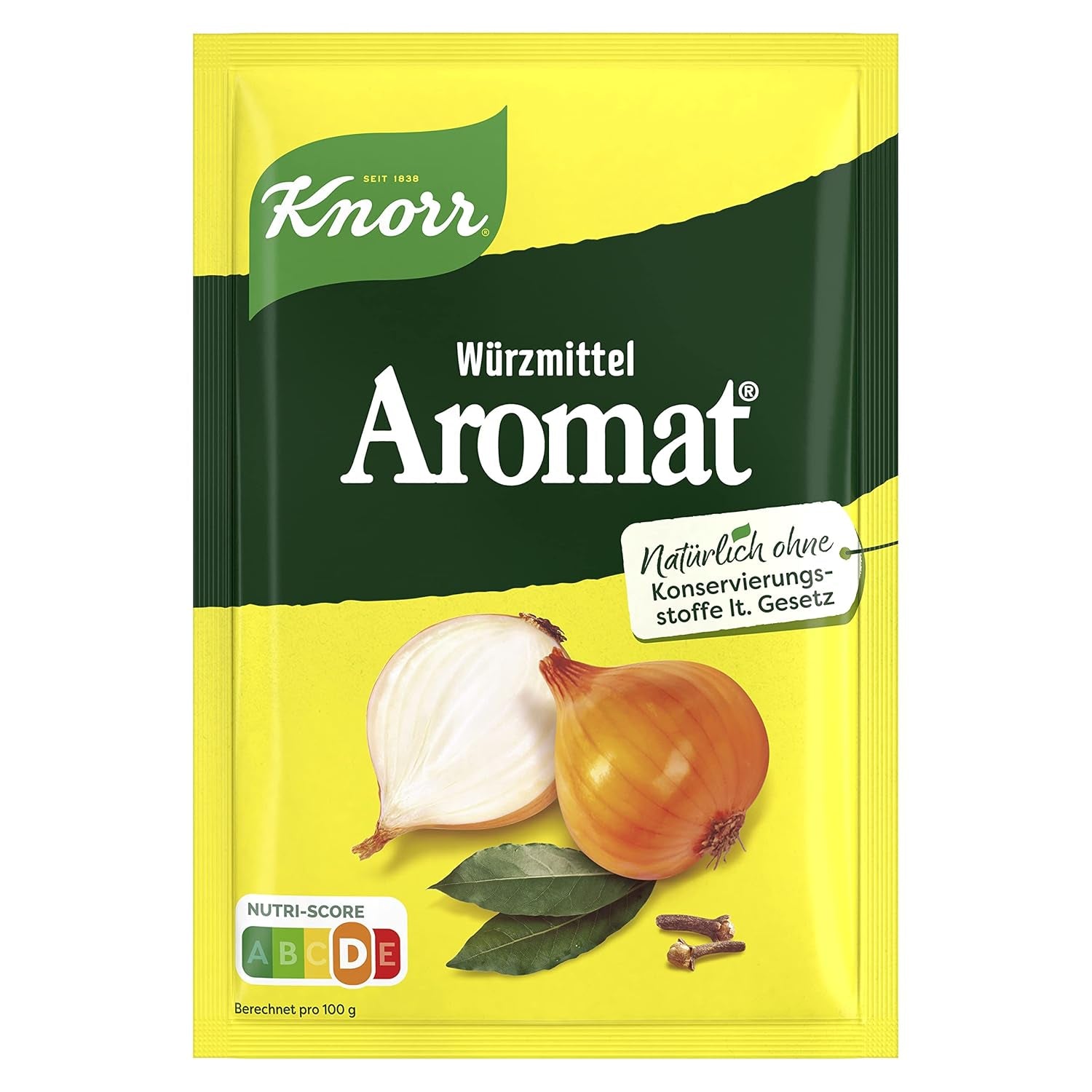 Knorr Würzmittel Nachfüllpackung Aromat Gewürzmischung zum Verfeinern von Speisen für schnelle Gerichte 100 g 1 pièce