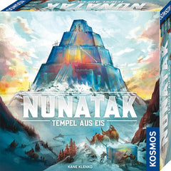 KOSMOS 683801 Nunatak - Temple de glace, jeu familial, configuration 3D cool, pièces de jeu de glace 3D, jeu de stratégie, jeu de société, jeu de fête