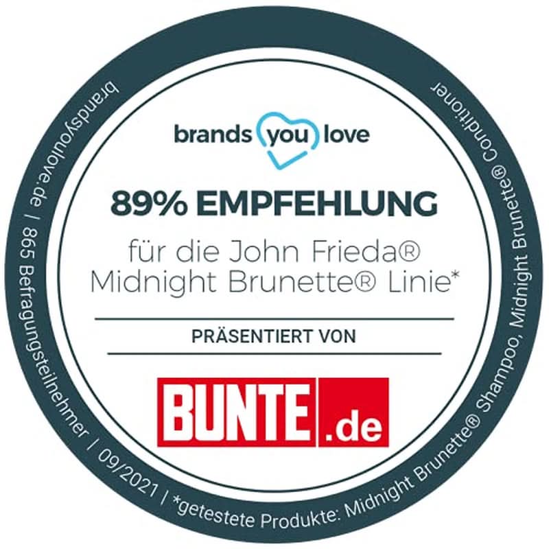 John Frieda - Midnight Brunette Shampoo, 250 ml Duș și baie Naty Shop