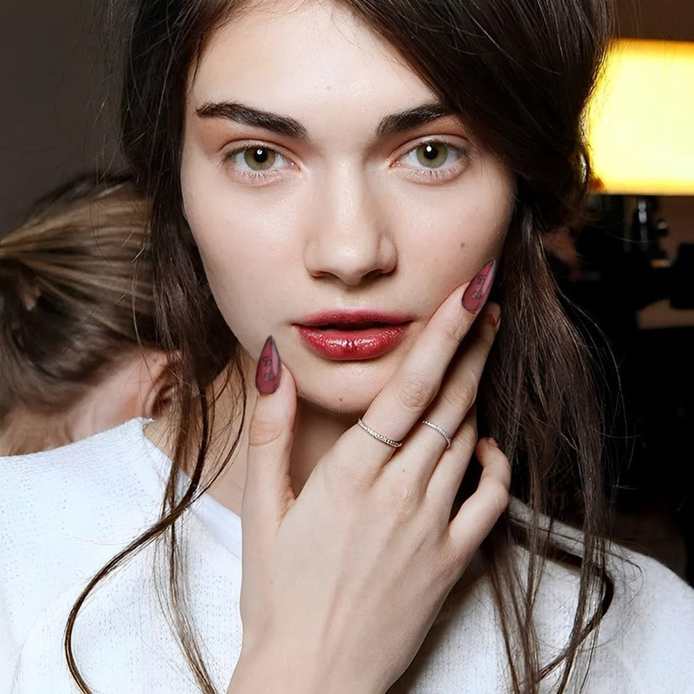 7 lettres alphabets 3D Nagelsticker Nagelfolie Selbstklebend Buchstaben Aufkleber Nägel Zubehör Nagelaufkleber Klebebuchstaben Aufkleber Selbst Gestalten Letter Letters Nail Art Stickers