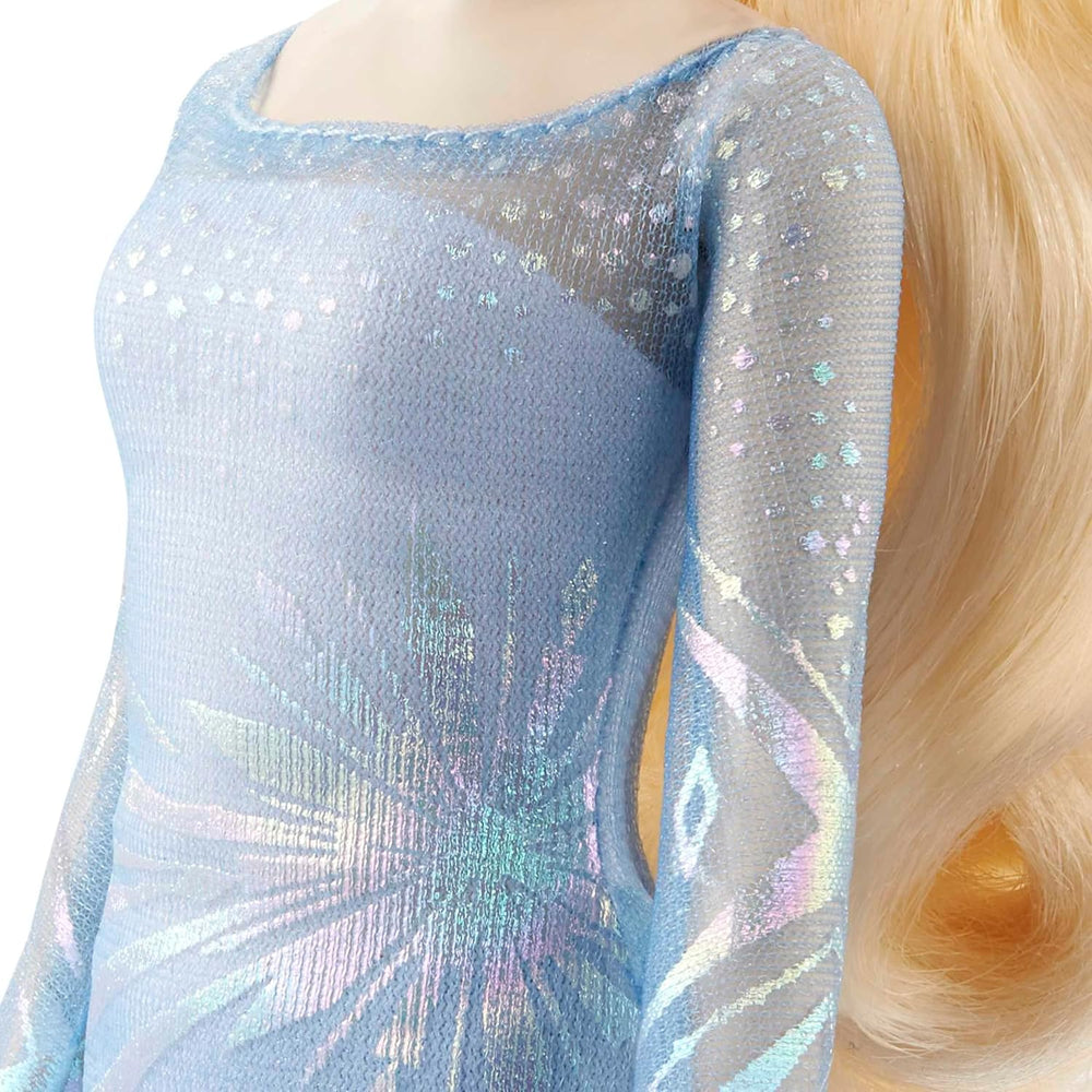 Mattel DISNEY La Reine des Neiges Elsa et Nokk - Poupée articulée Elsa, figurine d'eau majestueuse Nokk, inspirée du deuxième film, pour les enfants de 3 ans et plus, HLW58