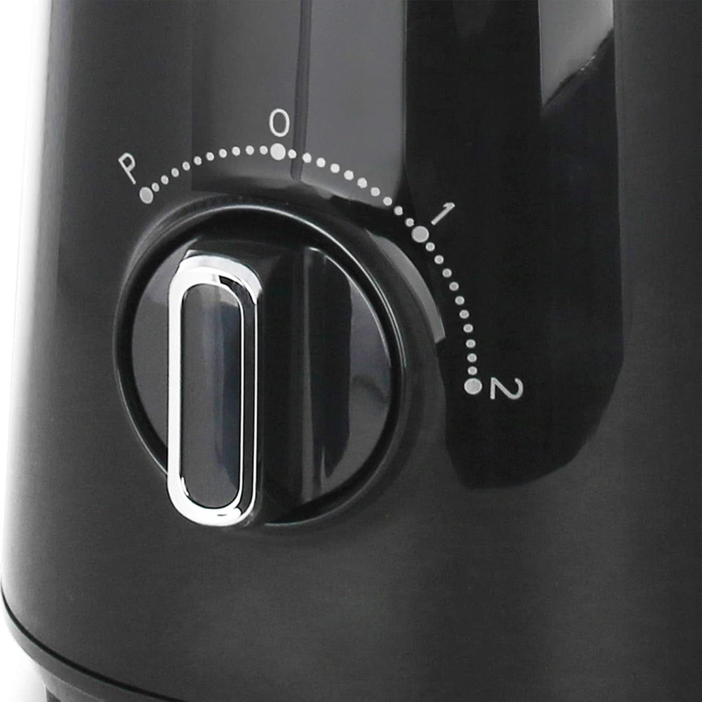 Emerio Standmixer BPA Free Crush Ice Function 1.5L Behälter 2 Geschwindigkeiten + Pulse Funktion Messereinheit Aus Edelstahl Sicherheitsschalter Geschirrspülgeeignet 500 Watt BL-12816.8 Schwarz Bucatarie Naty Shop