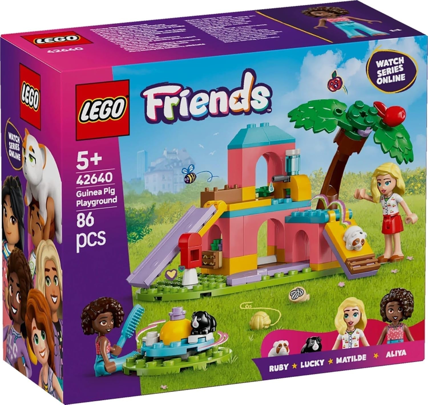 LEGO Friends Ensemble de construction et de jeu d'imitation avec 2 figurines et 2 animaux pour filles de 5 ans et plus Ensemble d'animaux 42640 Ensembles de construction Besuche den LEGO-Store