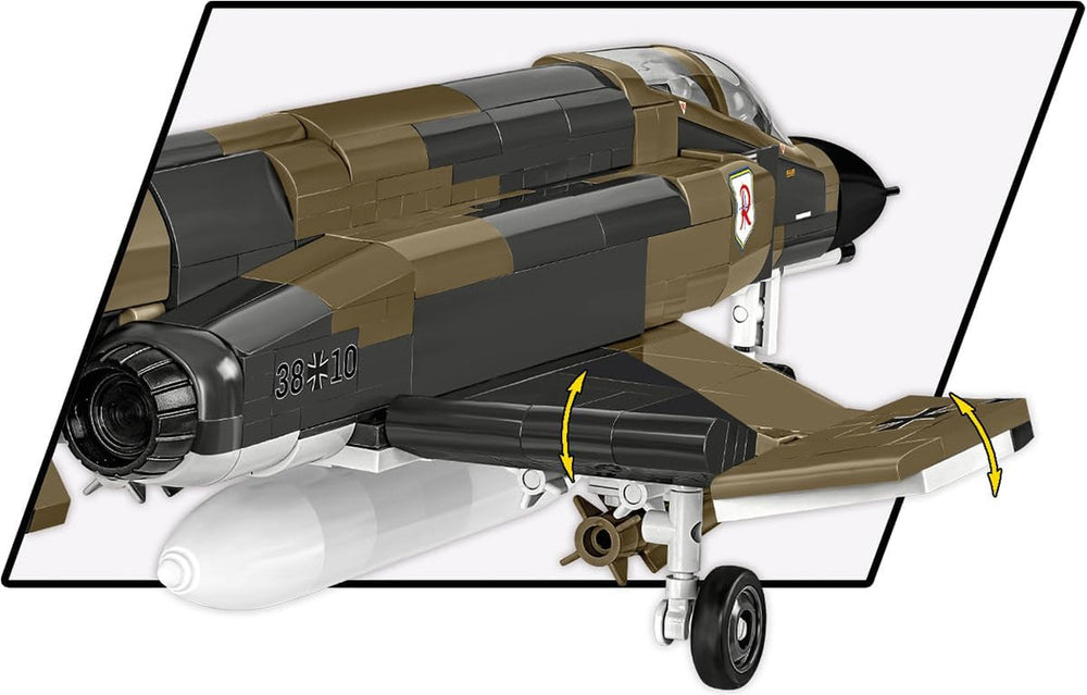 COBI.Bike F-4F Phantom II, Grau, Hellblau