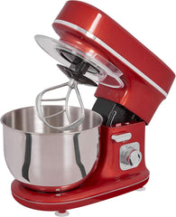 GUTFELS Machine à cuisiner KM 8102 Roi | Machine de cuisine | 1200 watts | Schneebesen | Rührhaken | Knethaken | 10 Étages | Pourriture | 5 L Schüssel Mère et Enfant Naty Shop