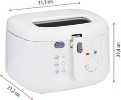 Friteuse Alpina 2,5L DF-165, 1800W - Température réglable jusqu'à 190°C Électroménager Naty Shop