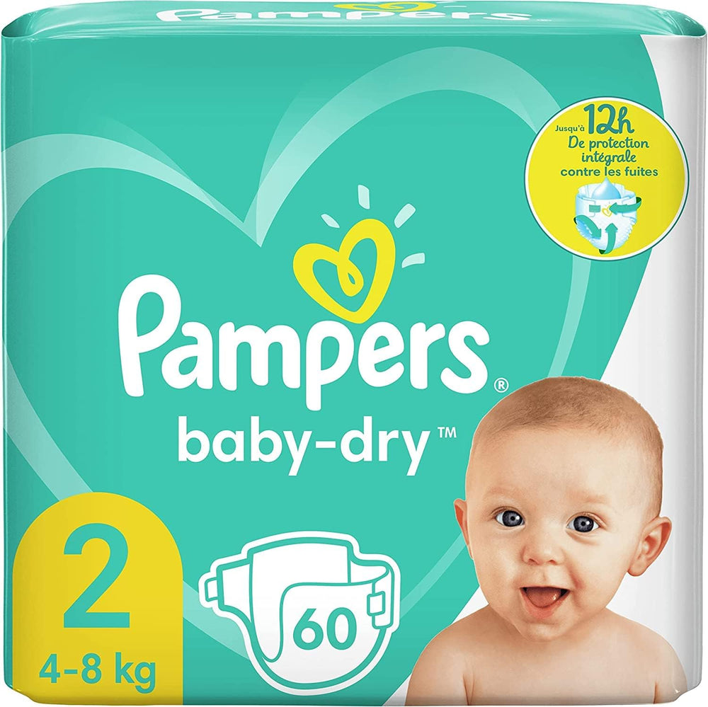 Pampers (ancienne version), culottes, taille 4, 9 kg-15 kg, paquet de trois (1 x 88 couches)