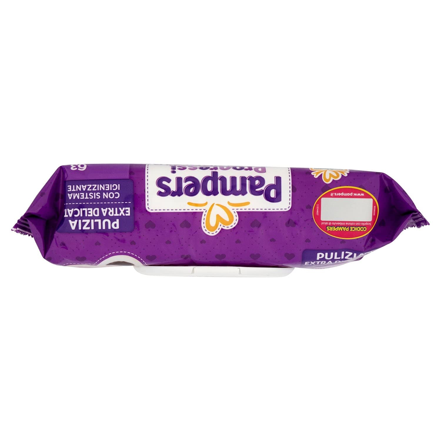 Lingettes humides PAMPERS Sensen, recharge 56