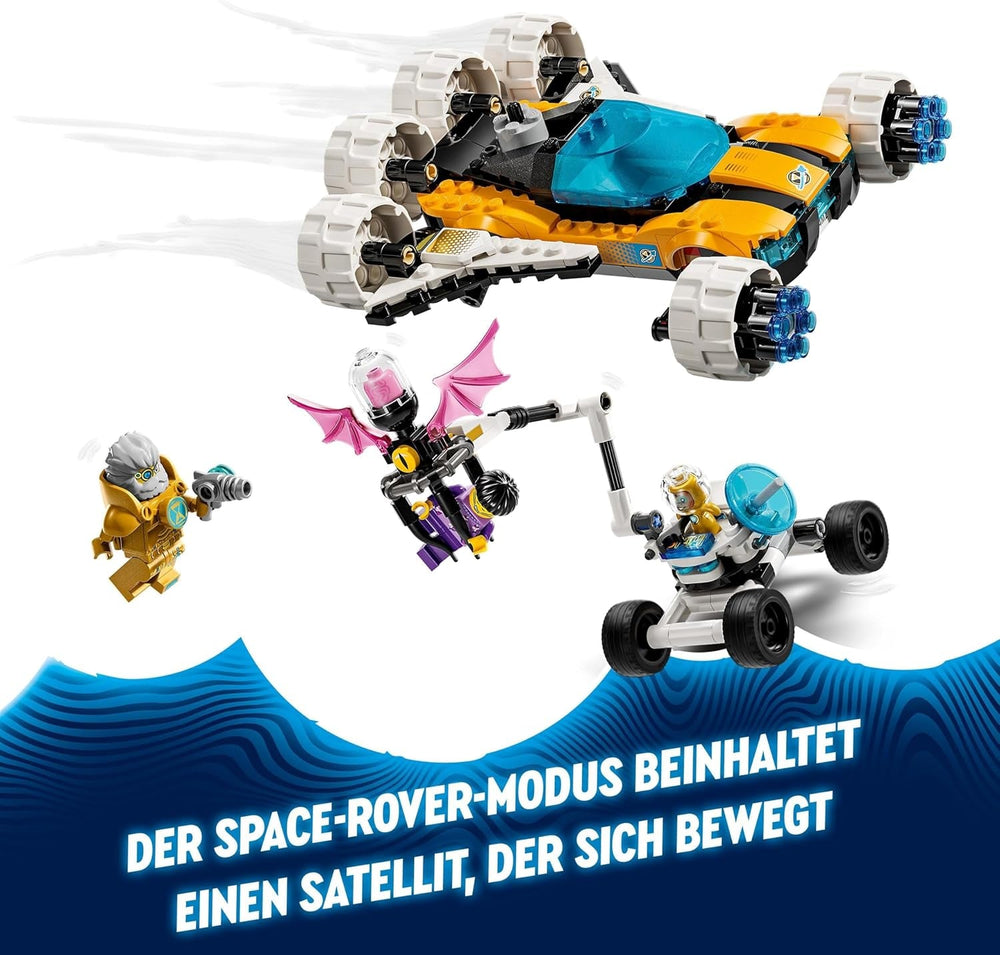 LEGO Dreamzzz Ensemble de voiture ou de navette spatiale 2 en 1 avec le buggy spatial de M. Oz comprenant les figurines de M. Oz, Albert et Jayden, cadeau spatial pour les enfants de 8 ans et plus 71475 Ensembles de construction Besuche den LEGO-Store