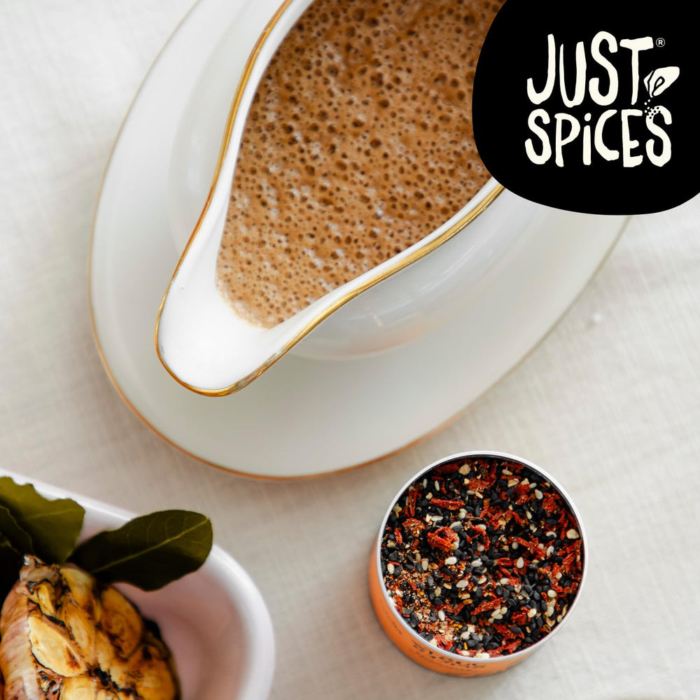 Just Spices Umami Allrounder I Soßen, Fleisch, Gemüse & more herzhaft würzen I Gewürzdose, 55 g