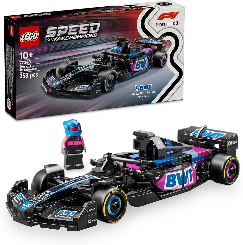 LEGO Speed Champions Mercedes-Amg F1 W15 Race Car - Figurine de Formule 1 - Modèle de voiture à collectionner et à construire - Cadeau pour garçons et filles à partir de 10 ans ou fans adultes 77244 Jeux de construction Besuche den LEGO-Store Bwt Alpine F1 Team A524 Race Car 77248