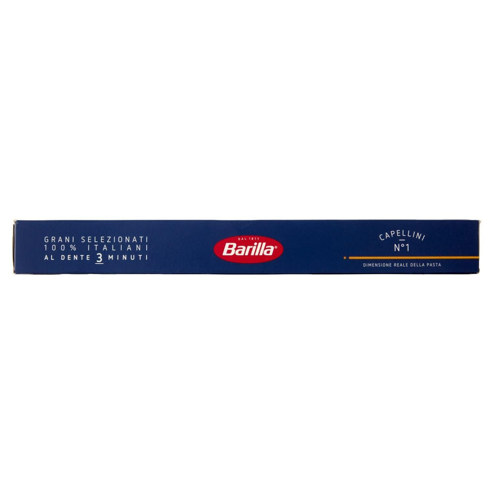 Pâtes Barilla Classique Capellini Nr. 1, à base de blé dur de haute qualité, toujours al dente, 500g