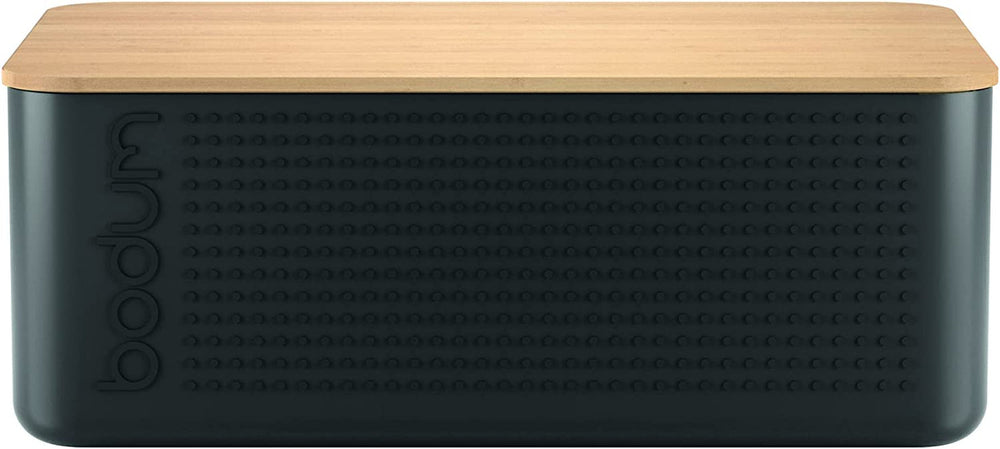 Corbeille à pain Bodum Bistro, plastique, noir, L Boîtes de conservation alimentaire Naty Shop Noir