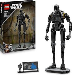 LEGO Star Wars 75434 Security Droid K-2SO - Construiește și expune figura, jucărie de construcție, model de colecție cu panou informativ - Cadou pentru băieți, fete și adulți fani Andor Seturi de constructie Besuche den LEGO-Store Titlu implicit
