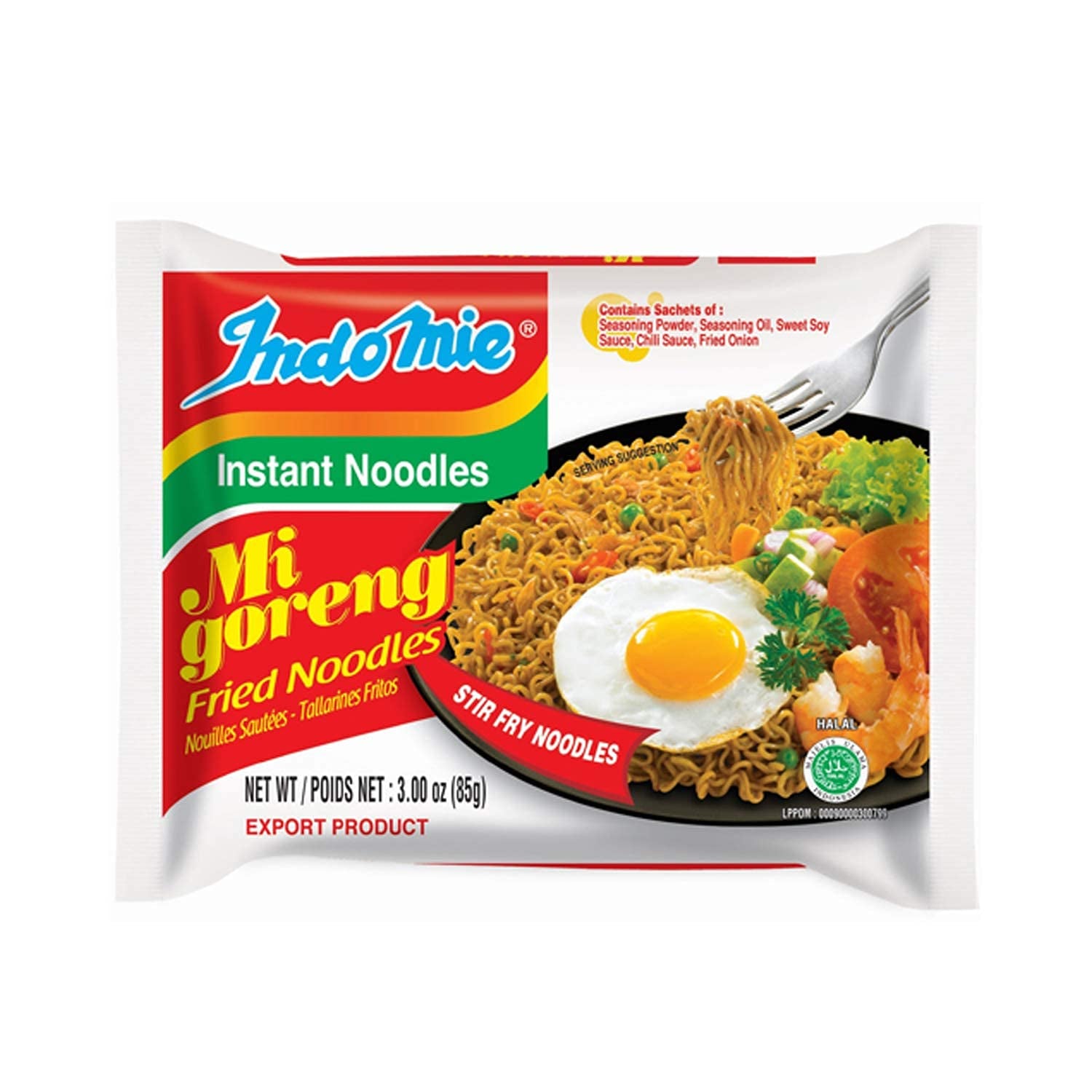 INDOMIE - Nouilles instantanées Mi Goreng - Multipack (40 x 80g)