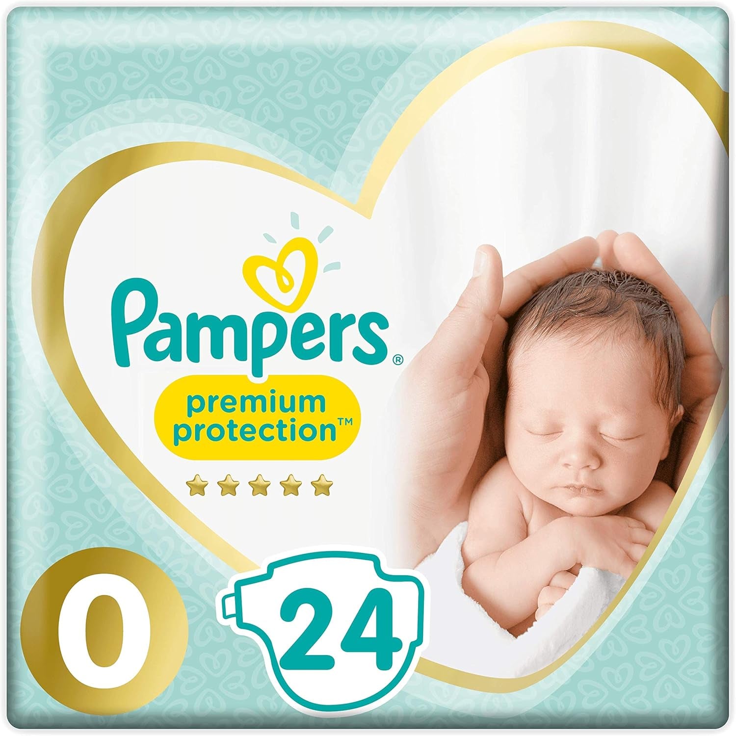 Pampers Premium Protection Livres, Taille: 0
