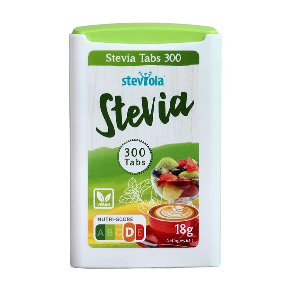 Stéviola | Édulcorant stévia | Édulcorant sans calories, 300 grammes Édulcorants Naty Shop 300 comprimés