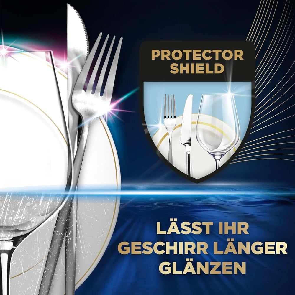 Pastilles pour lave-vaisselle Finish Ultimate plus Infinity Shine Citrus - Pastilles pour lave-vaisselle, nettoyage intensif - 105 capsules, citron Naty Shop