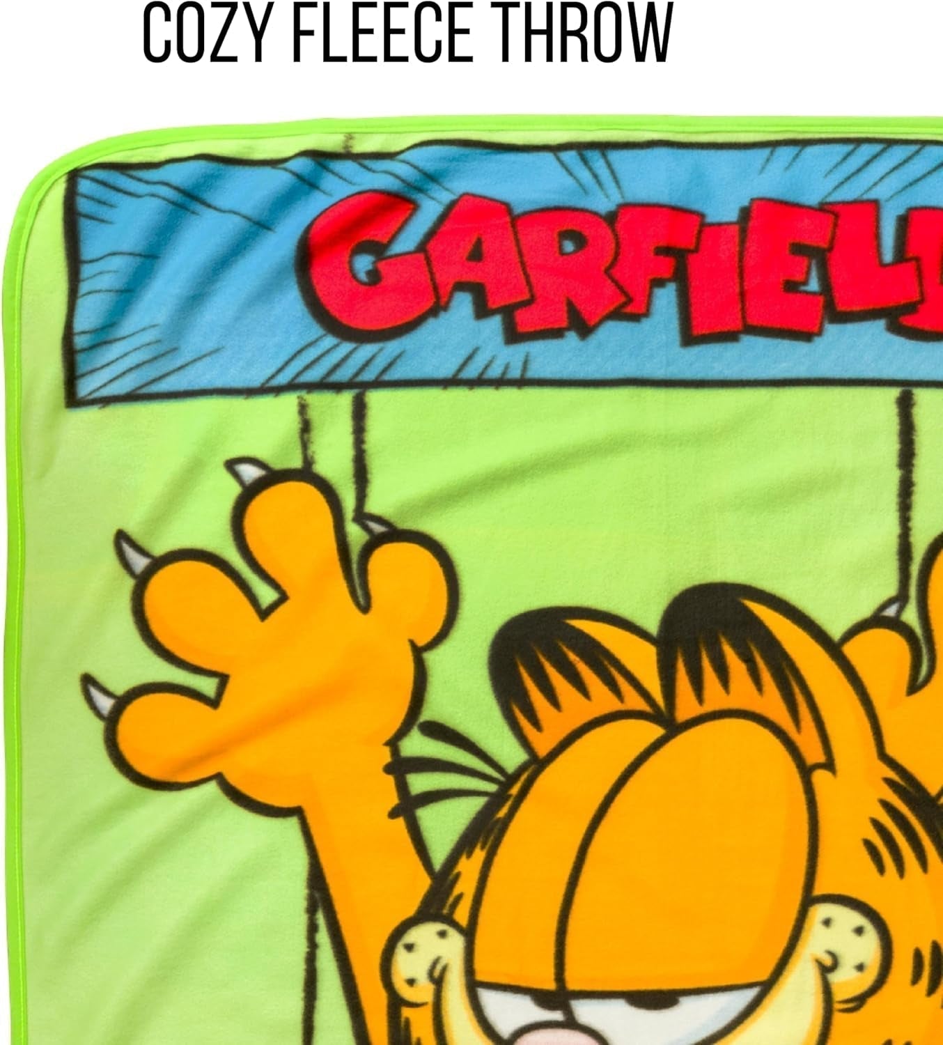 Couverture à suspendre Silver Buffalo Garfield, polaire, 114,3 x 152,4 cm Silver Buffalo Beds and Blankets