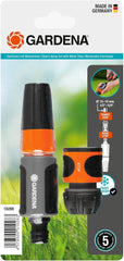 Set de pulverizare Gardena pentru furtunuri de 13 mm (1/2 inch) și 15 mm (5/8 inch): Set de pulverizare de curățare cu Aquastop pentru schimbarea rapidă a conexiunilor (18288-20)