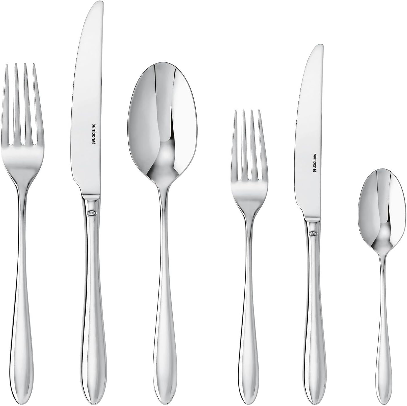 Sambonet 52515-83 Service de table monobloc Dream, 36 pièces Cuisine Naty Shop