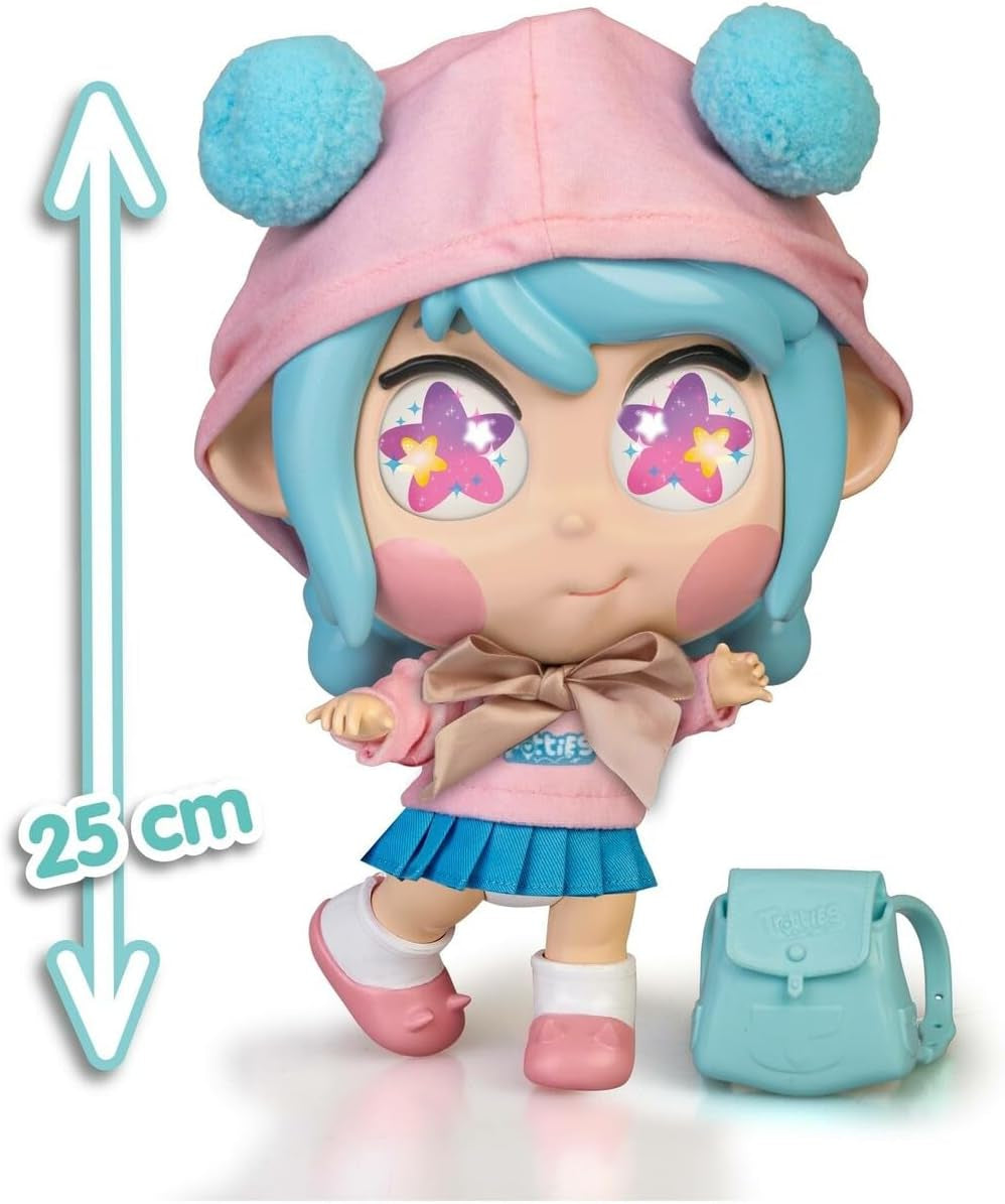 Mia mit Emoti-Augen, Mehrfarbig, Reisepuppen aus der Zeichentrickserie, mit über 10 Accessoires, Geschenk für Mädchen und Jungen à partir de 3 ans