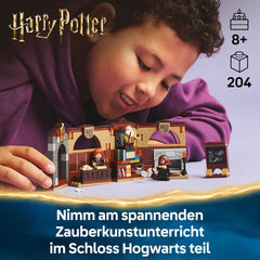 LEGO Harry Potter Schloss Poudlard : Zauberkunstunterricht, set avec 3 figurines, inkl. Hermione Granger & Ron Weasley, Wingardium Leviosa Funktion, Jeu pour filles et jeunes à partir du 8 janvier 76442