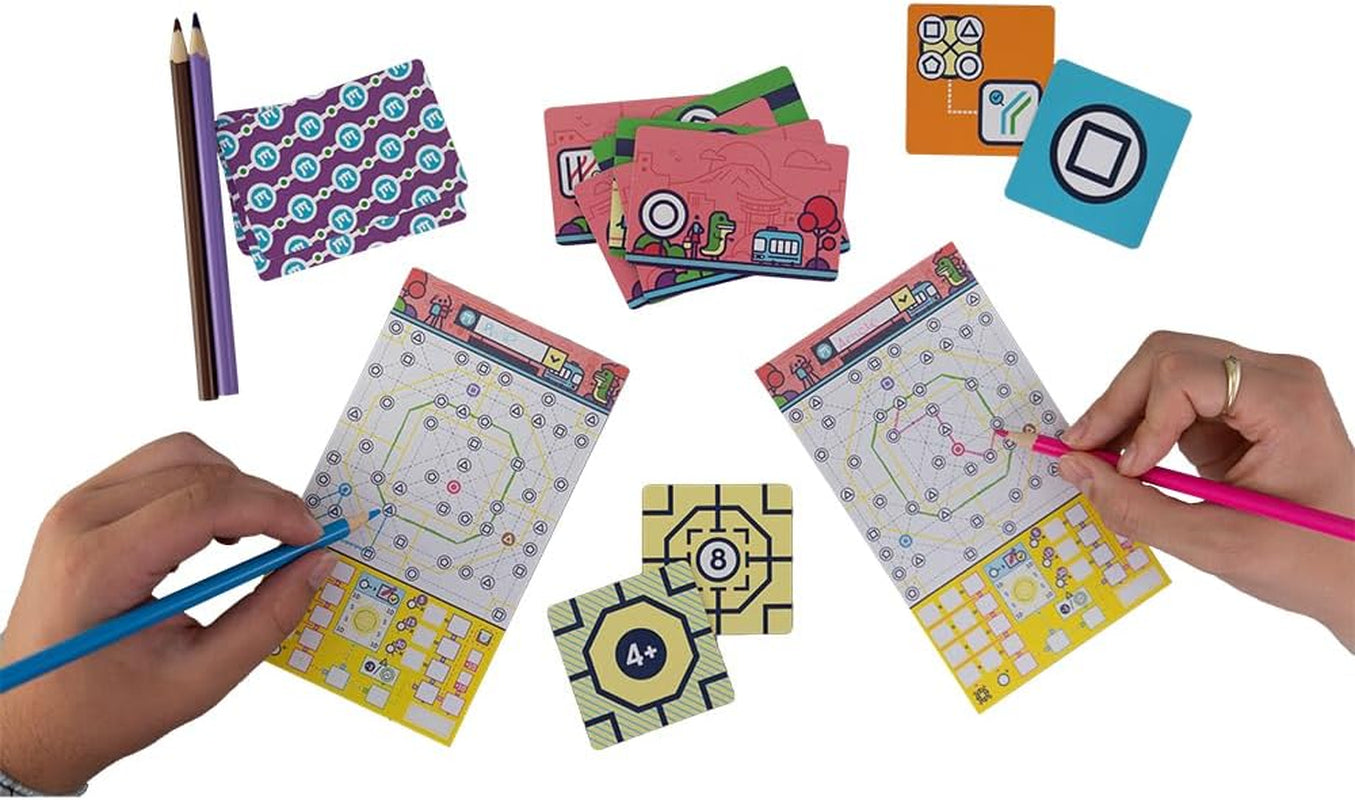 HCM Kinzel - Prochaine gare de Tokyo | Suite du jeu nominé | Flip & Write - Nouvelles lignes de métro pour le tourisme de Tokyo | Compétence et stratégie | Allemand | 55214