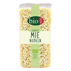 BIOASIA Nouilles Mie Bio, nouilles de blé sans œuf, préparées rapidement et facilement, végétariennes (8 x 250 g)