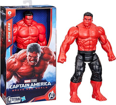 Marvel Studios Captain America Brave New World, Titan Hero Series Deluxe Red Hulk Action Figure Action figures Naty Shop