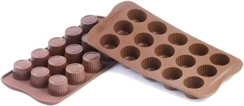 Silikomart 194690, Pralines au chocolat, Coeur, 15 modèles Cuisine Naty Shop Pralines